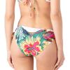 image:imageRoxy Womens Side Tie Cheeky Bikini Bottoms  Low Rise Swimwear UPF 50 Sun ProtectionFloral Multi