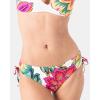 image:imageRoxy Womens Side Tie Cheeky Bikini Bottoms  Low Rise Swimwear UPF 50 Sun ProtectionFloral Multi