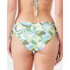 image:imageRoxy Womens Side Tie Cheeky Bikini Bottoms  Low Rise Swimwear UPF 50 Sun ProtectionGreen Tropics