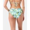 image:imageRoxy Womens Side Tie Cheeky Bikini Bottoms  Low Rise Swimwear UPF 50 Sun ProtectionGreen Tropics