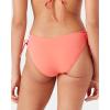 image:imageRoxy Womens Side Tie Cheeky Bikini Bottoms  Low Rise Swimwear UPF 50 Sun ProtectionHotcoral