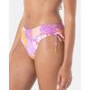 image:imageRoxy Womens Side Tie Cheeky Bikini Bottoms  Low Rise Swimwear UPF 50 Sun ProtectionLilac Multi