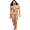image:imageRoxy Womens Side Tie Cheeky Bikini Bottoms  Low Rise Swimwear UPF 50 Sun ProtectionPalm Song