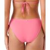 image:imageRoxy Womens Side Tie Cheeky Bikini Bottoms  Low Rise Swimwear UPF 50 Sun ProtectionPink