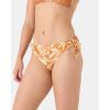 image:imageRoxy Womens Side Tie Cheeky Bikini Bottoms  Low Rise Swimwear UPF 50 Sun ProtectionRust Multi