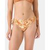 image:imageRoxy Womens Side Tie Cheeky Bikini Bottoms  Low Rise Swimwear UPF 50 Sun ProtectionRust Multi