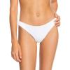 image:imageRoxy Womens Beach Classics Moderate Bikini Bottoms  Low Rise Swimwear UPF Protection Surf and Beach DaysBright White 1