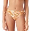 image:imageRoxy Womens Side Tie Cheeky Bikini Bottoms  Low Rise Swimwear UPF 50 Sun ProtectionRust Multi