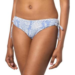 image:imageRoxy Womens Side Tie Cheeky Bikini Bottoms  Low Rise Swimwear UPF 50 Sun ProtectionBlue Lotus