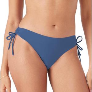 image:imageRoxy Womens Side Tie Cheeky Bikini Bottoms  Low Rise Swimwear UPF 50 Sun ProtectionDutchblu
