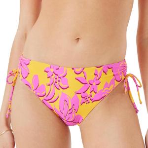 image:imageRoxy Womens Side Tie Cheeky Bikini Bottoms  Low Rise Swimwear UPF 50 Sun ProtectionGoldenrod