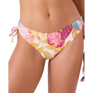 image:imageRoxy Womens Side Tie Cheeky Bikini Bottoms  Low Rise Swimwear UPF 50 Sun ProtectionTropic