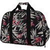 image:imageRoxy Duffel Bag  Travel  Work  Gym  Fitness  Beach  Everyday Carry  Recycled MaterialsFeel Happy  Anthracite Wind Swept Floral