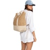 image:imageRoxy Womens Beach Tote Bag  Travel  Vacation  Straw  Lightweight  BreathableBeach Lover  NaturalWhite