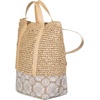image:imageRoxy Womens Beach Tote Bag  Travel  Vacation  Straw  Lightweight  BreathableBeach Lover  Portabella Tropical Tile