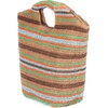 image:imageRoxy Womens Beach Tote Bag  Travel  Vacation  Straw  Lightweight  BreathableCoco Pearl  Natural Sea