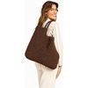 image:imageRoxy Womens Beach Tote Bag  Travel  Vacation  Straw  Lightweight  BreathableCoconut Pie  Anthracite
