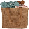 image:imageRoxy Womens Beach Tote Bag  Travel  Vacation  Straw  Lightweight  BreathableSpotless Sunnies  Natural