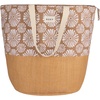 image:imageRoxy Womens Beach Tote Bag  Travel  Vacation  Straw  Lightweight  BreathableWaikiki Life  Portabella Tile