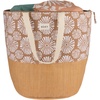 image:imageRoxy Womens Beach Tote Bag  Travel  Vacation  Straw  Lightweight  BreathableWaikiki Life  Portabella Tile