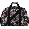 image:imageRoxy Duffel Bag  Travel  Work  Gym  Fitness  Beach  Everyday Carry  Recycled MaterialsFeel Happy  Anthracite Wind Swept Floral