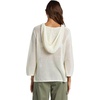 image:imageRoxy Womens After Beach Break Hooded Poncho SweaterEgret 241