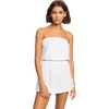 image:imageRoxy Womens Summer Romper  UPF 50 QuickDry Stretch Fabric Casual Beachwear Swimsuit Cover UpBright White