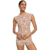 image:imageRoxy Womens Summer Romper  UPF 50 QuickDry Stretch Fabric Casual Beachwear Swimsuit Cover UpMulti