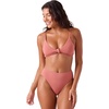 image:imageRoxy Womens Bikini Bottom  UPF 50 QuickDry Stretch Fabric Swimsuit Bottom Surf amp BeachwearRose