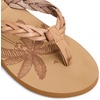 image:imageRoxy Womens Feel Breezie Braided Flip Flop SandalOpen Tan