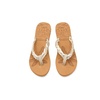 image:imageRoxy Womens Feel Breezie Braided Flip Flop SandalSmooth Champagne