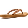 image:imageRoxy Womens Feel Breezie Braided Flip Flop SandalSmooth Open Tan