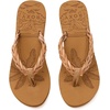 image:imageRoxy Womens Feel Breezie Braided Flip Flop SandalSmooth Open Tan