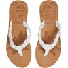 image:imageRoxy Womens Feel Breezie Braided Flip Flop SandalWhite