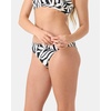 image:imageRoxy Womens Reversible Bikini Bottoms  UPF 50 QuickDry Stretch Fabric Swimsuit BottomsBlack Mix