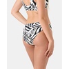 image:imageRoxy Womens Reversible Bikini Bottoms  UPF 50 QuickDry Stretch Fabric Swimsuit BottomsBlack Mix