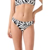 image:imageRoxy Womens Reversible Bikini Bottoms  UPF 50 QuickDry Stretch Fabric Swimsuit BottomsBlack Mix