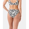 image:imageRoxy Womens Reversible Bikini Bottoms  UPF 50 QuickDry Stretch Fabric Swimsuit BottomsBlack Mix