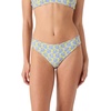 image:imageRoxy Womens Reversible Bikini Bottoms  UPF 50 QuickDry Stretch Fabric Swimsuit BottomsBlugreen