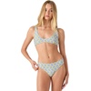 image:imageRoxy Womens Reversible Bikini Bottoms  UPF 50 QuickDry Stretch Fabric Swimsuit BottomsBlugreen