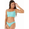 image:imageRoxy Womens Reversible Bikini Bottoms  UPF 50 QuickDry Stretch Fabric Swimsuit BottomsCyan