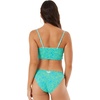 image:imageRoxy Womens Reversible Bikini Bottoms  UPF 50 QuickDry Stretch Fabric Swimsuit BottomsCyan