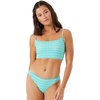 image:imageRoxy Womens Reversible Bikini Bottoms  UPF 50 QuickDry Stretch Fabric Swimsuit BottomsCyan