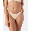 image:imageRoxy Womens Side Tie Bikini Bottoms  UPF 50 QuickDry Stretch Fabric Swimsuit Cheeky BottomsCream