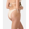 image:imageRoxy Womens Side Tie Bikini Bottoms  UPF 50 QuickDry Stretch Fabric Swimsuit Cheeky BottomsCream