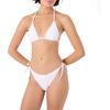 image:imageRoxy Womens Side Tie Bikini Bottoms  UPF 50 QuickDry Stretch Fabric Swimsuit Cheeky BottomsWhite