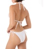 image:imageRoxy Womens Side Tie Bikini Bottoms  UPF 50 QuickDry Stretch Fabric Swimsuit Cheeky BottomsWhite