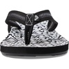 image:imageRoxy Womens Vista FlipFlopsBlackWhite