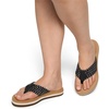 image:imageRoxy womens Colbee Hi Flip Flop SandalBlack Woven