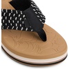 image:imageRoxy womens Colbee Hi Flip Flop SandalBlack Woven
